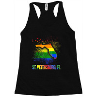 St Petersburg Florida Lgbt Pride Racerback Tank | Artistshot