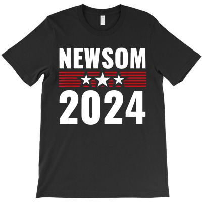 Gavin Newsom President 2024 T-shirt Designed By Bariteau Hannah