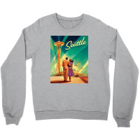 Seattle Sweet City Crewneck Sweatshirt | Artistshot