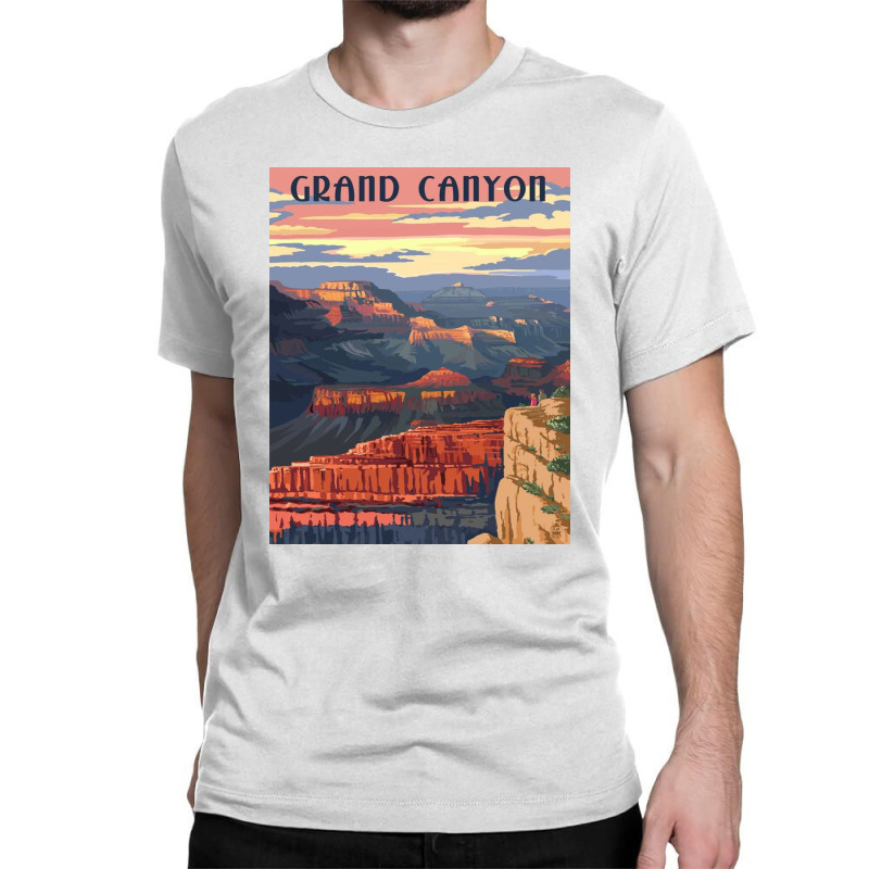 Grand Canyon Sunset Classic T-shirt by Mariartin | Artistshot