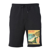 Malibu Calivornia Beach Fleece Short | Artistshot