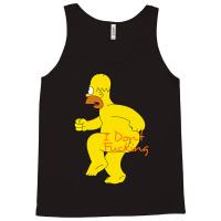 I Don't Fucking The Simpsons Funny Cartoon Tank Top | Artistshot