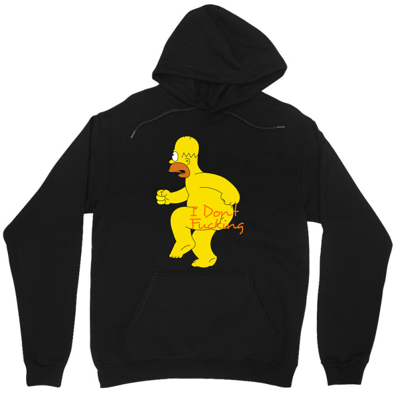 I Don't Fucking The Simpsons Funny Cartoon Unisex Hoodie by coşkun | Artistshot