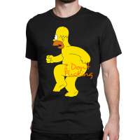 I Don't Fucking The Simpsons Funny Cartoon Classic T-shirt | Artistshot