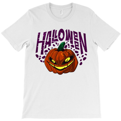 Evil Halloween T-shirt Designed By Erkn