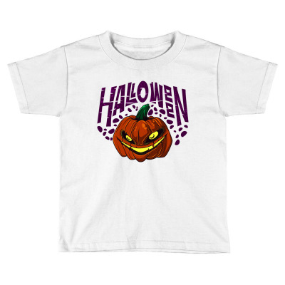 Evil Halloween Toddler T-shirt Designed By Erkn
