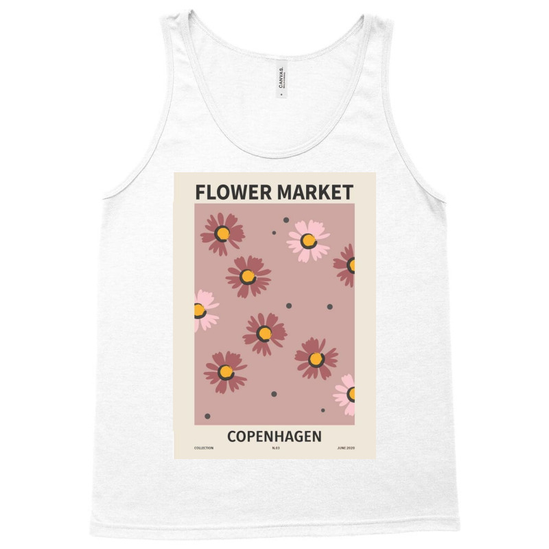 Flower Market Copenhagen Tank Top | Artistshot