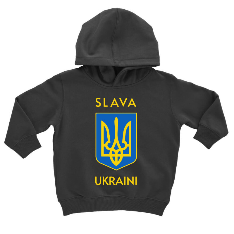 Slava Trident Glory To Support Toddler Hoodie | Artistshot