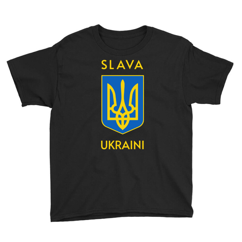 Slava Trident Glory To Support Youth Tee | Artistshot