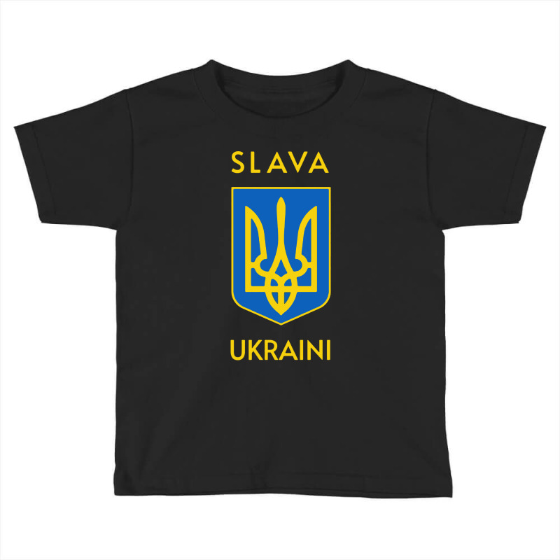 Slava Trident Glory To Support Toddler T-shirt | Artistshot