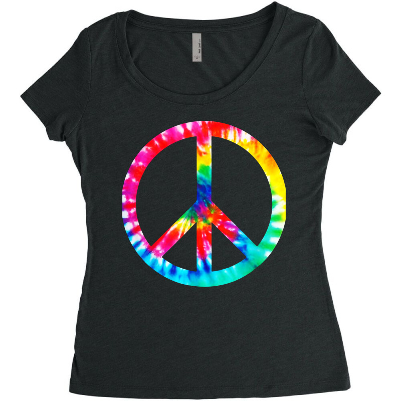 Vintage Peace Women's Triblend Scoop T-shirt | Artistshot