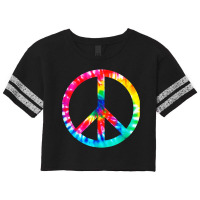 Vintage Peace Scorecard Crop Tee | Artistshot