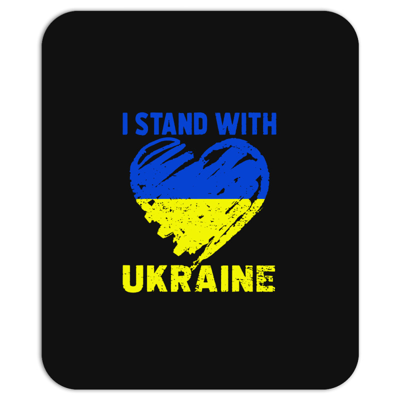 I Stand With  Heart Mousepad | Artistshot