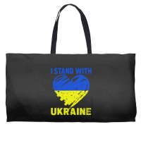 I Stand With  Heart Weekender Totes | Artistshot