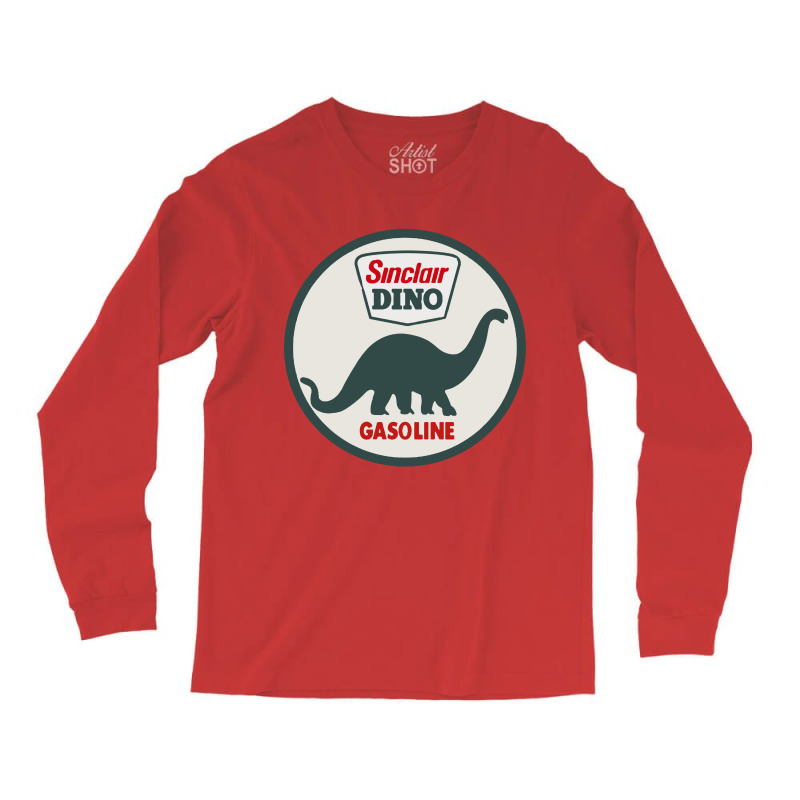 Vintage Dino Gasoline Long Sleeve Shirts | Artistshot