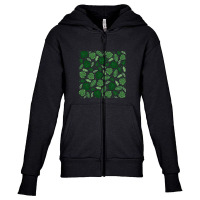 Monstera Youth Zipper Hoodie | Artistshot