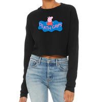 Pig Happy Singing Cropped Sweater | Artistshot