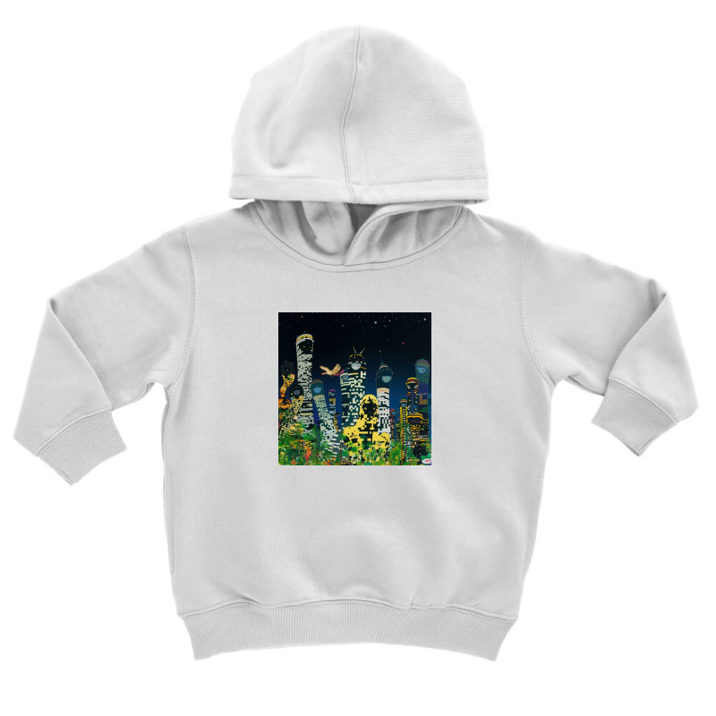 City Glow Toddler Hoodie | Artistshot