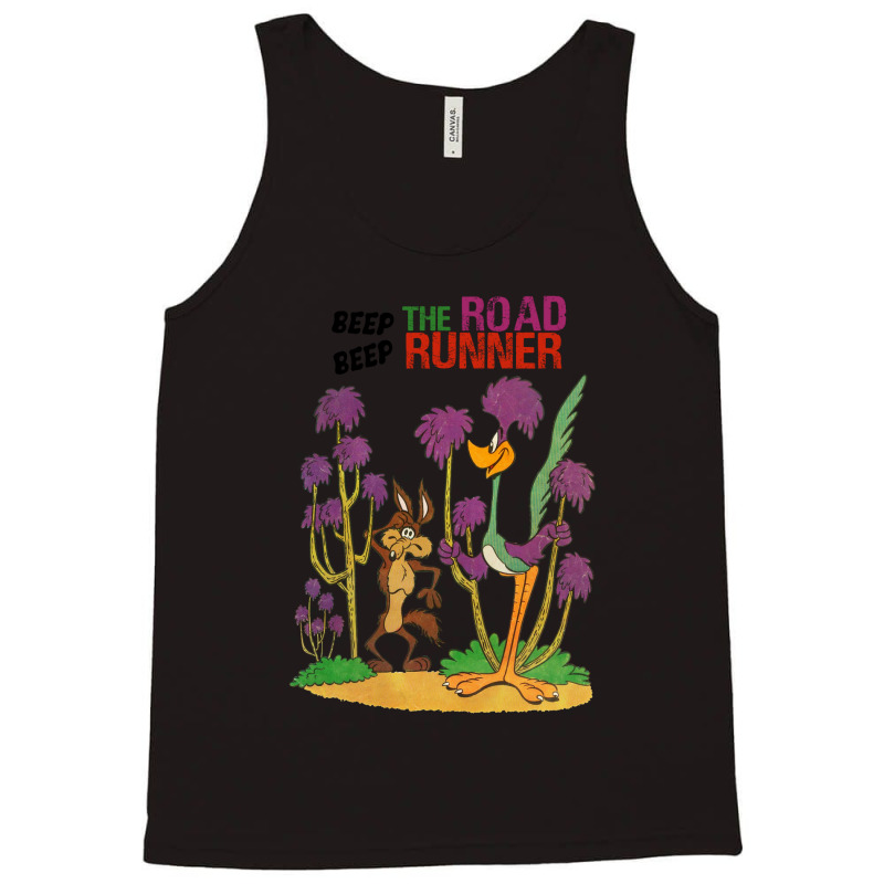 Vintage Classic Cartoon Roads Art Character Funny Gift Tank Top by Prmm-Design | Artistshot