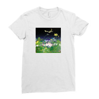 Aoshima Chiho Hot Spring Cherry Blossom Apricot Murakami Ladies Fitted T-shirt | Artistshot