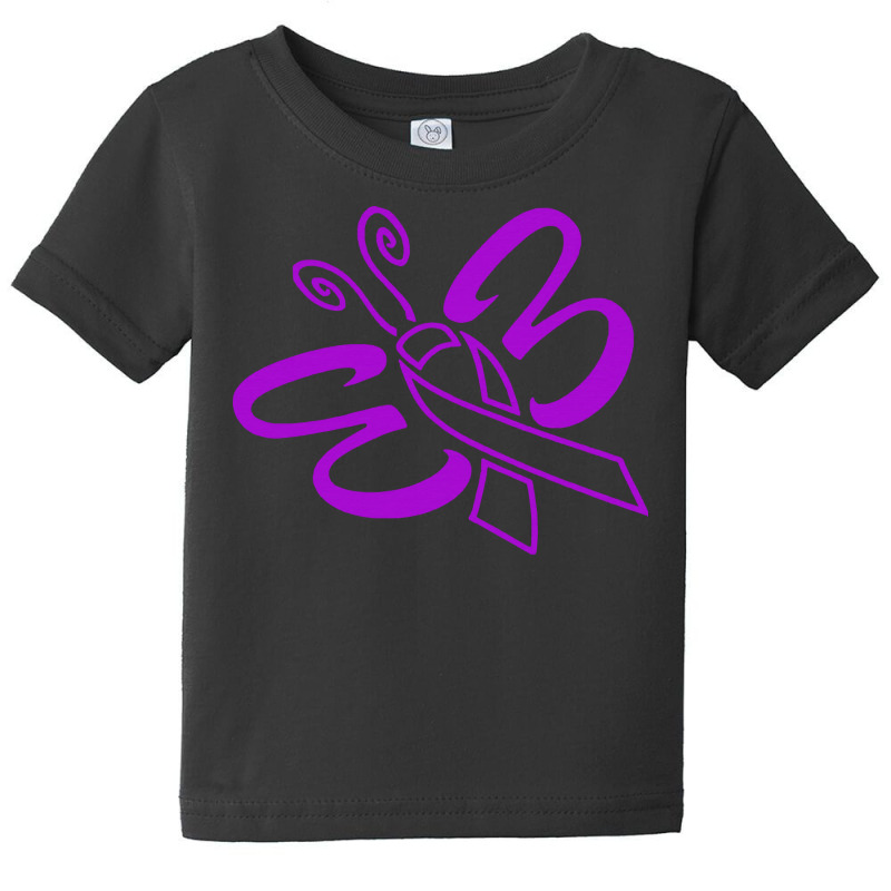 Alzheimers Awareness T  Shirt Her Fight Is My Fight I Support Future C Baby Tee | Artistshot