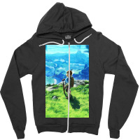 Breath Of The Wild Case 2 Zipper Hoodie | Artistshot