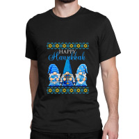 Happy Hanukkah 2021 Gnome Funny Cute Gnome Hanukkah Jewish T Shirt Classic T-shirt | Artistshot