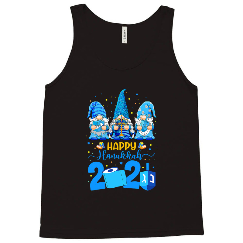 Happy Hanukkah Gnomes Menorah Hanukkah Jewish Holiday 2021 T Shirt Tank Top | Artistshot