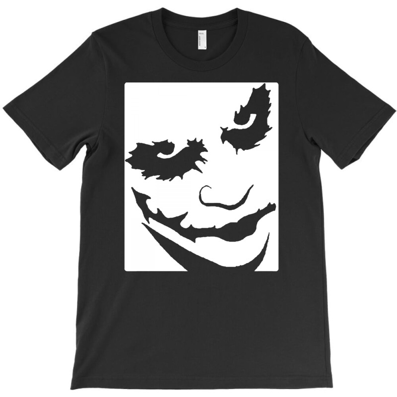 Custom Joker Face T-shirt By Mdk Art 