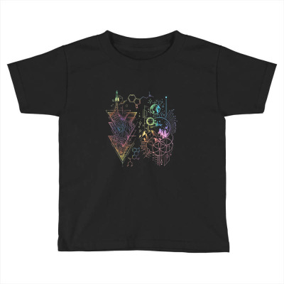 Dmt Spirit Molecule Psychedelic Music Lover Open Air Fest Shirt Toddler T-shirt Designed By Tonytruong210