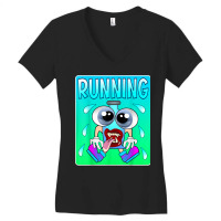 Friendly Reminder To Drink More Water, Running T Shirt Women's V-neck T-shirt | Artistshot