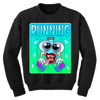 Friendly Reminder To Drink More Water, Running T Shirt Youth Sweatshirt | Artistshot