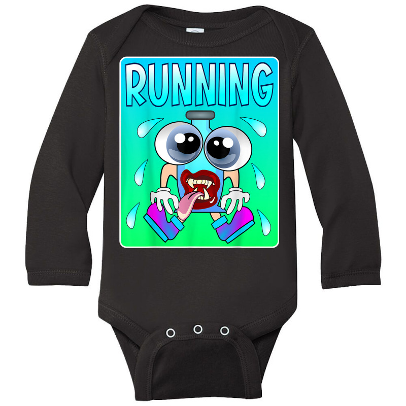 Friendly Reminder To Drink More Water, Running T Shirt Long Sleeve Baby Bodysuit by tognifx | Artistshot