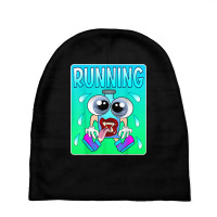 Friendly Reminder To Drink More Water, Running T Shirt Baby Beanies | Artistshot