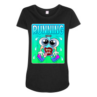 Friendly Reminder To Drink More Water, Running T Shirt Maternity Scoop Neck T-shirt | Artistshot