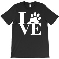 Love Paw T-shirt | Artistshot