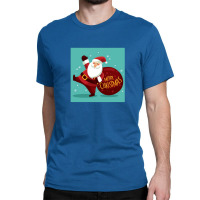 Merry Christmas Santa Delivering Gifts Classic T-shirt | Artistshot