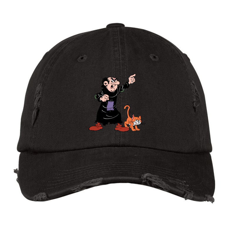 Gargamel And Birba Vintage Cap by nailuloo | Artistshot