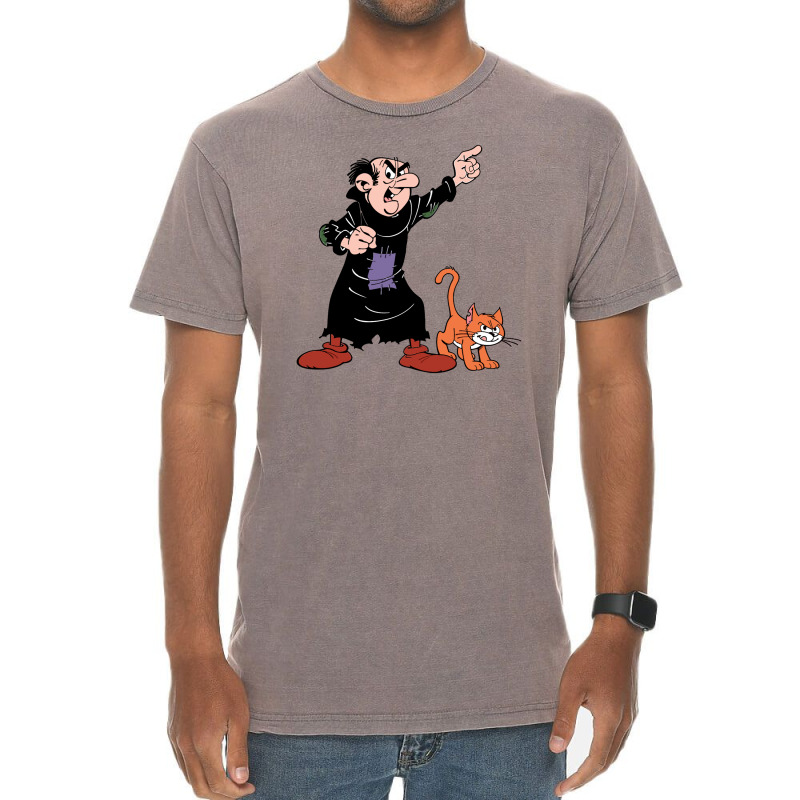 Gargamel And Birba Vintage T-Shirt by nailuloo | Artistshot