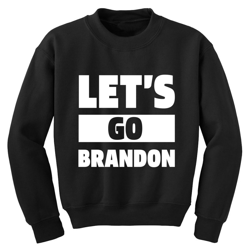 Let’s Go Brandon - Usa Political Gift Youth Sweatshirt by Diogo Calheiros | Artistshot