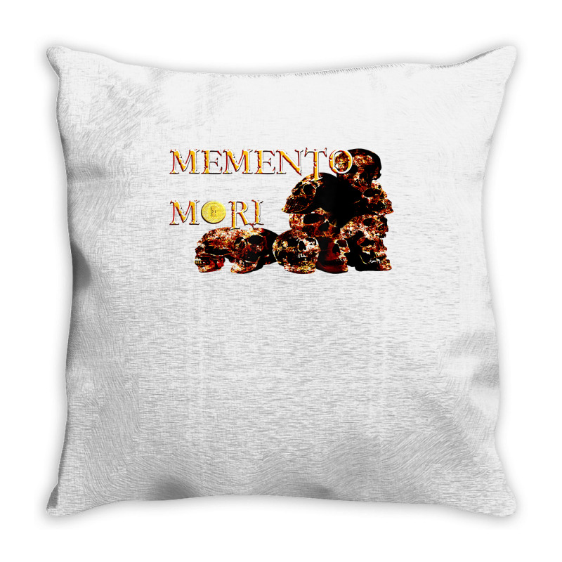 Memento Mori T Shirt Throw Pillow | Artistshot