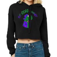 Retro Vintage  Falls Arts Characters Cropped Hoodie | Artistshot