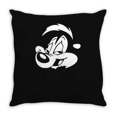 Pepe Le Pew Throw Pillow Designed By Mdk Art