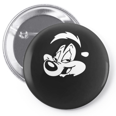 Pepe Le Pew Pin-back Button Designed By Mdk Art