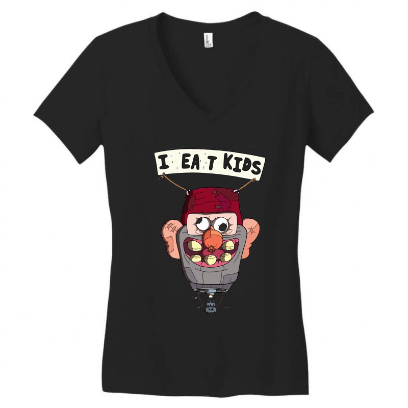 Vintage Animation  Tv Show Cartoon Character Women's V-Neck T-Shirt by HoofandTalon | Artistshot