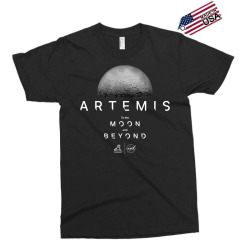 artemis 1 nasa launch mission to the moon and beyond t shirt Exclusive T-shirt | Artistshot