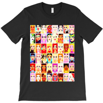Characters Animation Classic T-shirt Designed By Ron Pictures
