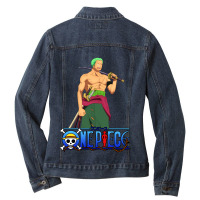 Zoro Marimo Zoro Ladies Denim Jacket | Artistshot