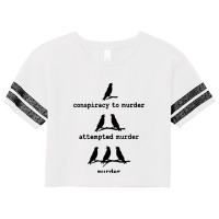 Attempted Murder Cute Scorecard Crop Tee | Artistshot