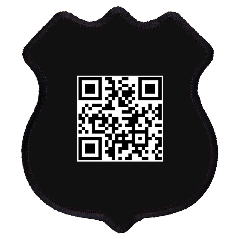 Art Qr Code Shield Patch | Artistshot